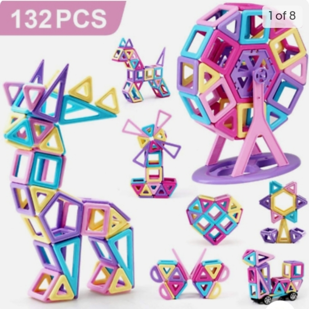 Amy & Benton Mini Castle Magnetic Building Blocks